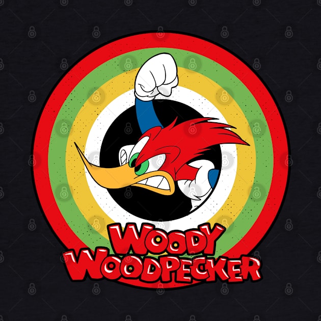 Woody Woodpecker Circle Style by Gunung Sambojorka